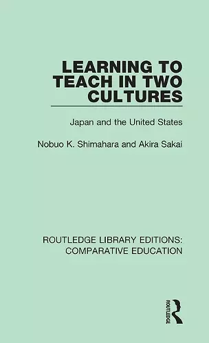 Learning to Teach in Two Cultures cover