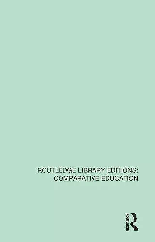 Contemporary Perspectives in Comparative Education cover