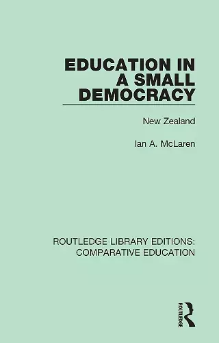 Education in a Small Democracy cover