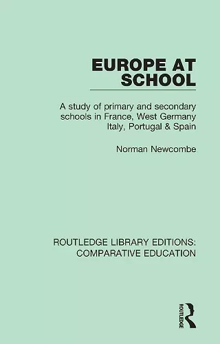 Europe at School cover