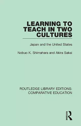 Learning to Teach in Two Cultures cover