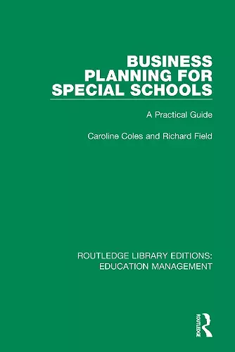 Business Planning for Special Schools cover