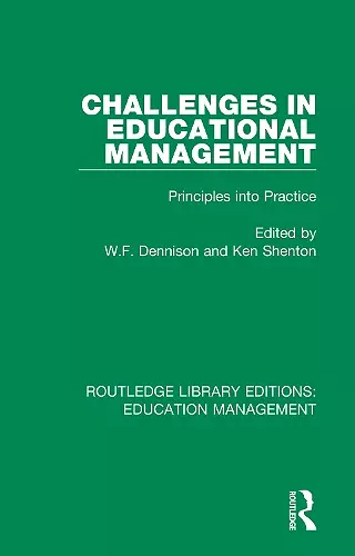 Challenges in Educational Management cover