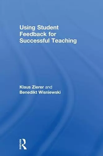 Using Student Feedback for Successful Teaching cover