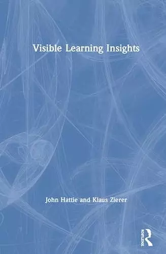 Visible Learning Insights cover