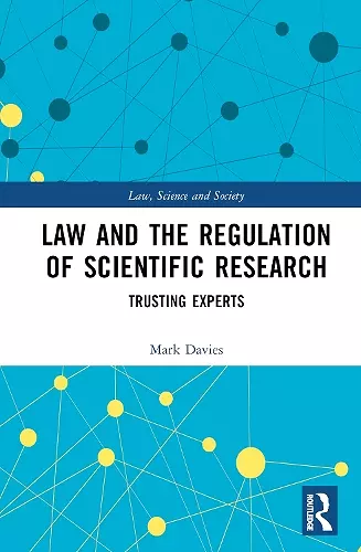 Law and the Regulation of Scientific Research cover