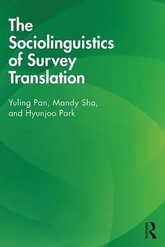 The Sociolinguistics of Survey Translation cover