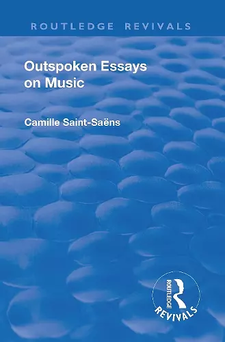 Revival: Outspoken Essays on Music (1922) cover