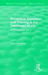 Routledge Revivals: Vocational Education and Training in the Developed World (1979) cover