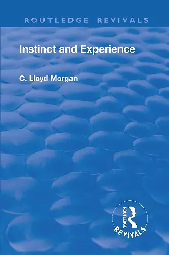 Revival: Instinct and Experience (1912) cover