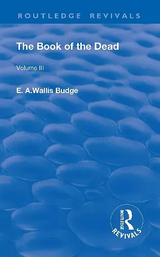 The Book of the Dead, Volume III cover