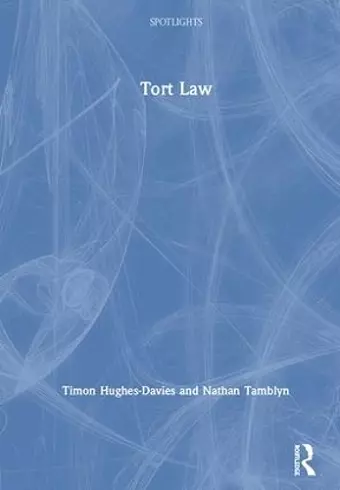 Tort Law cover