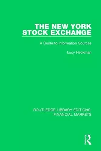 The New York Stock Exchange cover