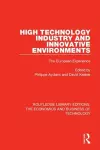 High Technology Industry and Innovative Environments cover