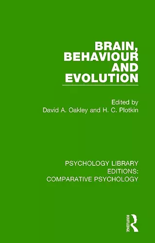 Brain, Behaviour and Evolution cover