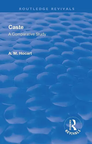 Revival: Caste (1950) cover