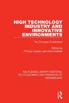 High Technology Industry and Innovative Environments cover