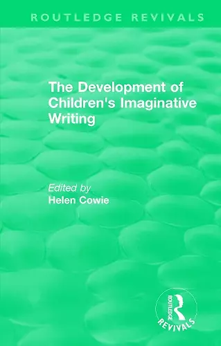 The Development of Children's Imaginative Writing (1984) cover