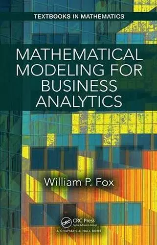 Mathematical Modeling for Business Analytics cover