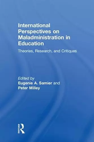 International Perspectives on Maladministration in Education cover