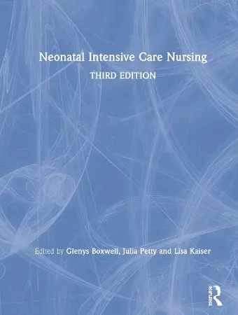 Neonatal Intensive Care Nursing cover