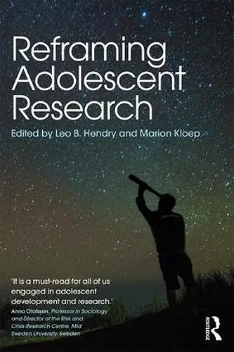 Reframing Adolescent Research cover