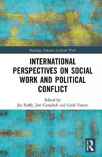 International Perspectives on Social Work and Political Conflict cover