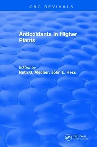 Revival: Antioxidants in Higher Plants (1993) cover