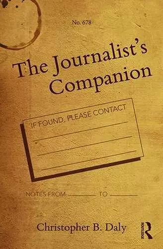 The Journalist's Companion cover