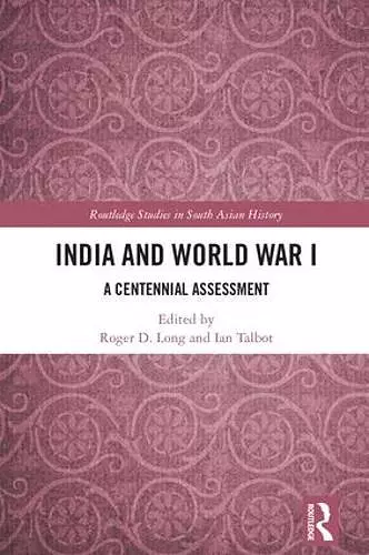 India and World War I cover