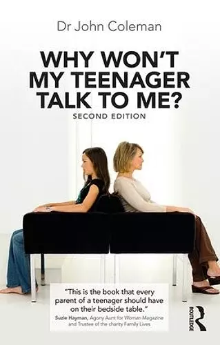 Why Won't My Teenager Talk to Me? cover