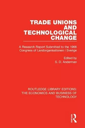 Trade Unions and Technological Change cover