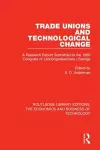 Trade Unions and Technological Change cover
