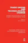 Trade Unions and Technological Change cover