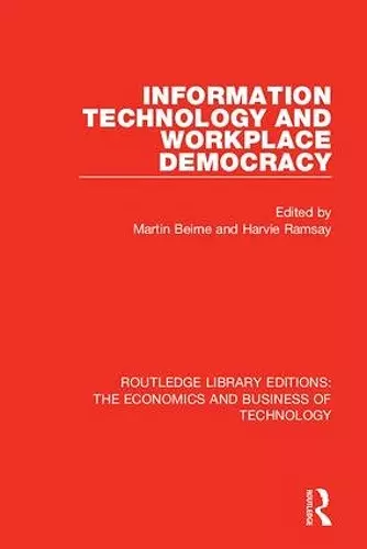 Information Technology and Workplace Democracy cover