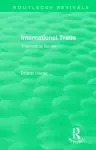 Routledge Revivals: International Trade (1986) cover