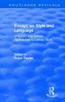 Routledge Revivals: Essays on Style and Language (1966) cover