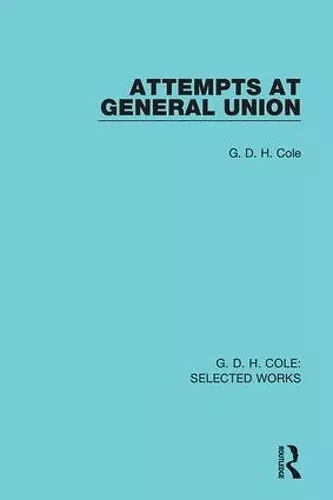 Attempts at General Union cover