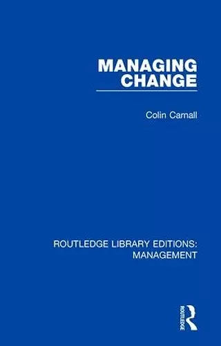 Managing Change cover