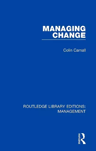 Managing Change cover