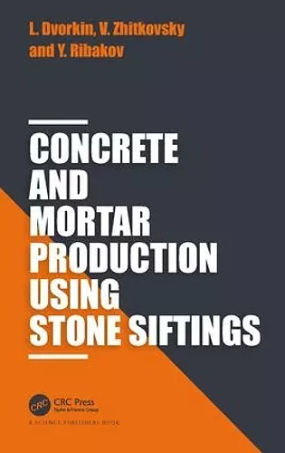 Concrete and Mortar Production using Stone Siftings cover