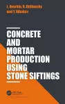 Concrete and Mortar Production using Stone Siftings cover