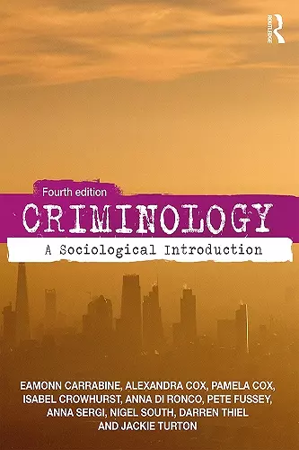 Criminology cover