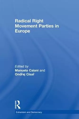 Radical Right Movement Parties in Europe cover