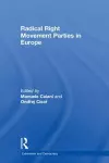 Radical Right Movement Parties in Europe cover