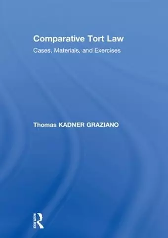 Comparative Tort Law cover