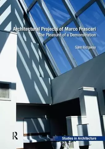 Architectural Projects of Marco Frascari cover