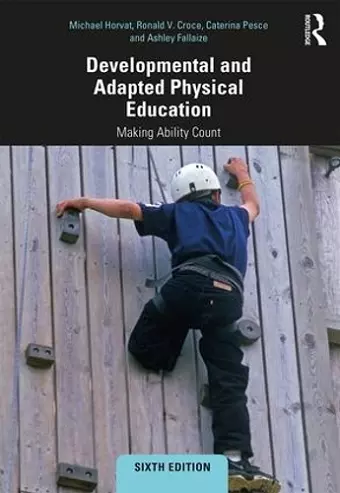 Developmental and Adapted Physical Education cover