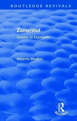 Zamenhof cover