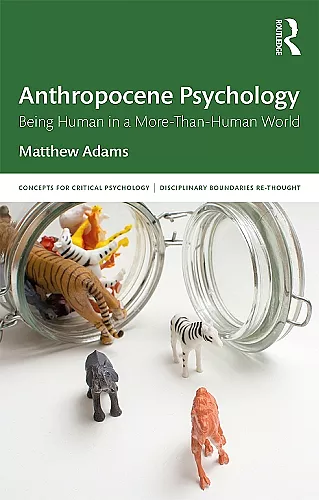 Anthropocene Psychology cover